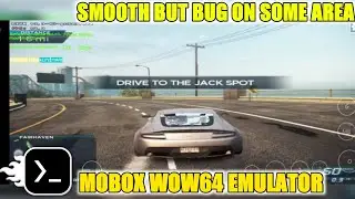 Need For Speed Most Wanted 2012 MOBOX WOW64 Emulator