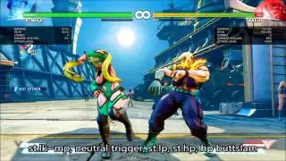 Street Fighter 5 R.Mika BnB Combo guide
