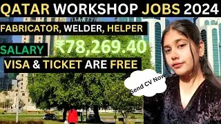 Qatar Job Vacancy 2025 | Free Visa | High Salary | Free Food | Technician | Foreman | Supervisor