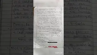 #medical handwashing #hand written notes #easy easy and important topics #nursing students 🙃✨💥🏥👩&zwj;⚕️