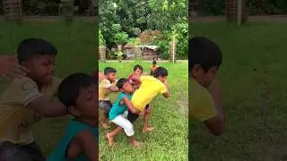 Small children play kabaddi #kabaddi  #shorts #youtubeshorts