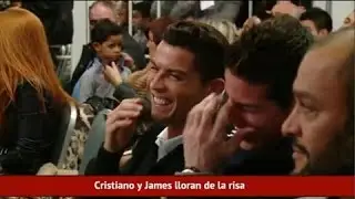 Ronaldo & James Cant Stop Laughing | Funny Moment