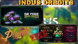 50 Free Indus Credits | Free Battle Pass Giveaways | Indus Game  Tonight Update