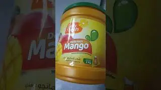 Mango flavor juice powder #asmr #youtubeshorts #satisfying #shorts
