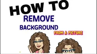 Google Slides EASY Way to Remove White Background from Picture - Distance Learning