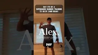 Day 173 of Trying to go D1 #highschoolsports #trackandfield #running #crosscountry #track