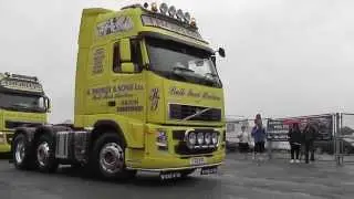BRITISH TRUCK CHAMPIONSHIP DONINGTON PARK 2015- SHOW TRUCKS 1