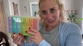 Review of Weekly Pill Organizer,Fullive 4-Times-a-Day Pill Case Box,7 Day Moisture
