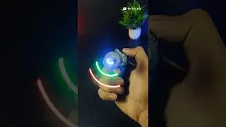 how to make rotating circle rgb light | Amazing gadgets  #shorts #shortsviral #shortsfeed