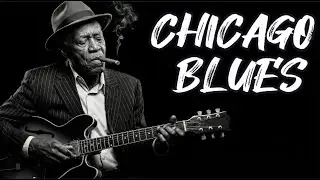 Midnight Blues Guitar 🎸 Chicago Blues Rock Music | Soulful Late Night Vibes for Relaxation & Study