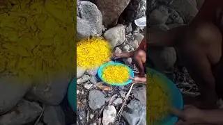 Gold Hunt in the River! Shocking Nugget Found #Shorts
