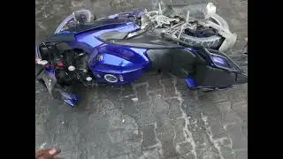 Meri bike ka hua crash 💔🏍🥺