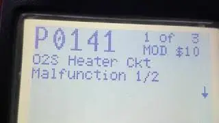 Actron Check  Engine Codes  P0141 P0142 P0442