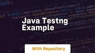 java testng example