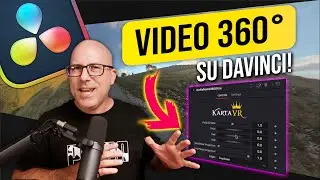 Come modificare video 360&deg; in DaVinci Resolve!