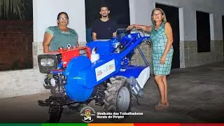 STR de Piripiri recebe micro trator por meio da Secretaria de Agricultura do Piau&iacute;