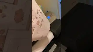 Plotter iPF 710 em funcionamento - 03/12/19