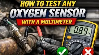How to Test Any Oxygen Sensor with a Multimeter (Easy & Accurate)