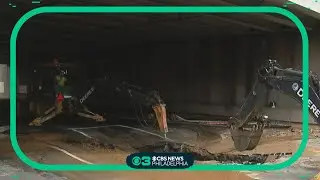 Aqua PA crews working to fix water main break