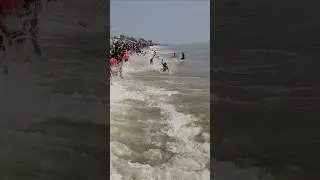 Digha Horobola Khepa Waves 🌊🏖️ #beach #waves #sea #beach #shorts