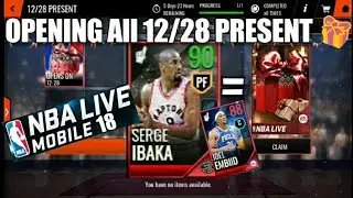 OPENING All 12/28 PRESENT NBA Live Mobile 18