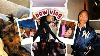 Weekly vlog ❤️ (new puppy, fanatics immersion program, snow day, sister time, basketball workouts)