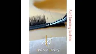 🔥How to creat volume lashes with easy fan/self fanning/self flowering lashes?