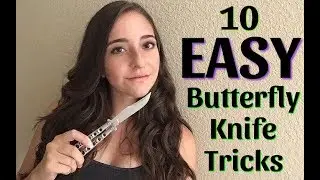 10 самых простых трюков с ножом-бабочкой для начинающих, которые стоит освоить в первую очередь