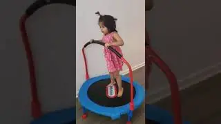 Little Tikes Trampoline #Littletikes #Toddleractivities