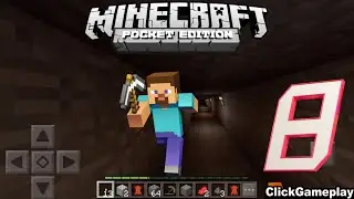Minecraft: Pocket Edition - Walkthrough Gameplay Part 8 (Android, iOS) No Commentary #ClickGameplay
