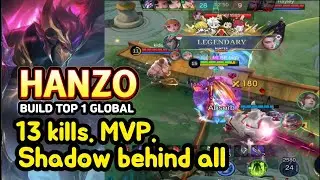 Hanzo (Mythical Glory): 13 Kills from the Shadows &ndash; MVP Behind It All | MLBB Ranked Gameplay