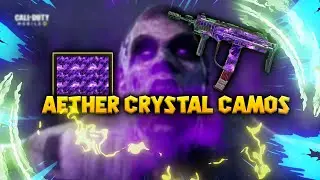 How to unlock all aether crystal camo in cod mobile