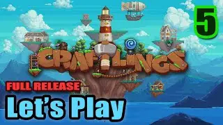 Craftlings: Map 8: World Wonder - Lemmings x The Settlers - Colony Builder - Full Gameplay