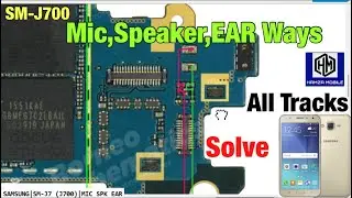 Samsung J7/SM-J700 Mic,Ringer,EAR Speaker Not Working Problem Solution.SM-J700 Mic,Ringer,EAR Ways📲✅