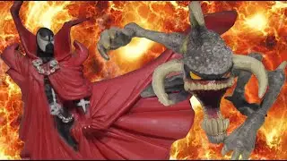 Figuras de Spawn y Violator de Todd Toys de 1995 con @SailorGamer