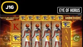 EYE OF HORUS EPIC HIT ON BONUS FEATURE OVER 3200x 💶🚨