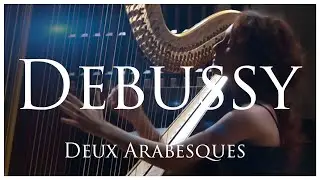 Claude Debussy - Deux Arabesques // Luiza Mintsaeva, harfe