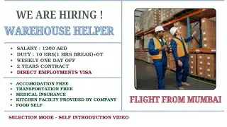 PACKING HELPER JOB IN DUBAI 🇦🇪 FRESHERS CANDIDATE APPLY NOW 🇦🇪 SALARY 1200 TO 1500_December 20, 2025
