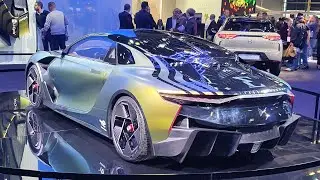 Paris AUTO SHOW 2022 Live | Peugeot 408,Avenger,DS7,BYD,DS3