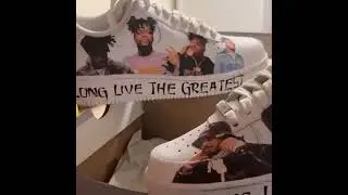 Custom Drakeo The Ruler & Ketchy The Great Shoes (RIP) @k7thefinesser