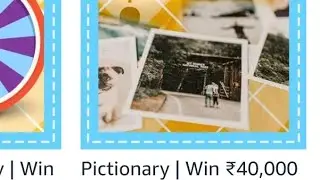 Amazon Funzone | Pictionary quiz answers today | amazon quiz answers today | Win 40,000