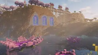 Giant floral stained glass windows! | Minecraft