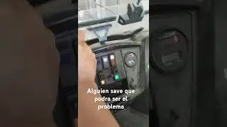 Polaris ranger ev no Avanza se prende Luz roja de la llave inglesa