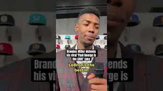 Brandon Miller clarifies his &lsquo;GOAT&rsquo; comments about Paul George #shorts