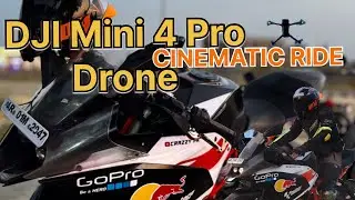 First Motovloging with DJI Mini 4 Pro Drone Cinematic Ride