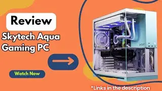 Skytech Aqua Gaming PC 🔥 Ryzen 7 7800X3D + RTX 5070 Benchmarks, Gaming Test & Full Review!