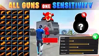 All Guns One sensitivity 🔥 || Free fire headshot setting in tamil || One tap sensitivity ✅
