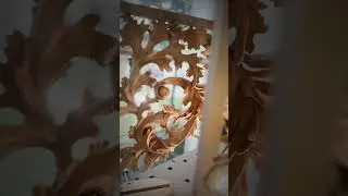 Pipe Organ Carving #woodcarvingschool #woodart #woodcarving