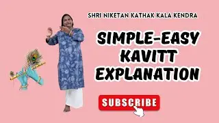 Krishna Kavitt | Beginner-Friendly Kathak Steps Tutorial | Learn Basic Kathak Dance