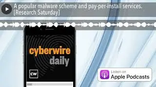 A popular malware scheme and pay-per-install services. [Research Saturday]